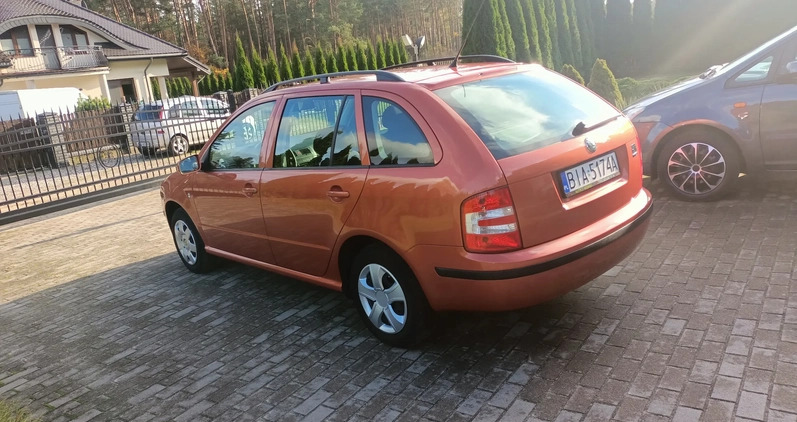 Skoda Fabia cena 10900 przebieg: 159000, rok produkcji 2007 z Chrzanów małe 529